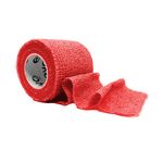 Caixa 12 Rolos Evo Tape Coesiva 5cm - Vermelha
