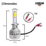 Kit 2 Super Led C6 Mini 30w 27.000lm 12v