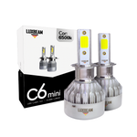 Kit 2 Super Led C6 Mini 30w 27.000lm 12v