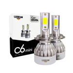 Kit 2 Super Led C6 Mini 30w 27.000lm 12v