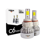 Kit 2 Super Led C6 Mini 30w 27.000lm 12v