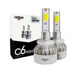 Kit 2 Super Led C6 Mini 30w 27.000lm 12v