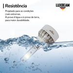 Kit 2 Super Led C6 Mini 30w 27.000lm 12v