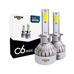 Kit 2 Super Led C6 Mini 30w 27.000lm 12v