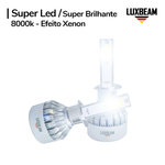 Kit 2 Super Led C6 Mini 30w 27.000lm 12v