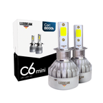 Kit 2 Super Led C6 Mini 30w 27.000lm 12v