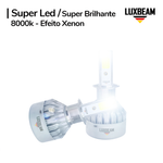Kit 2 Super Led C6 Mini 30w 27.000lm 12v