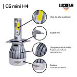 Kit 2 Super Led C6 Mini 30w 27.000lm 12v