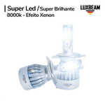 Kit 2 Super Led C6 Mini 30w 27.000lm 12v