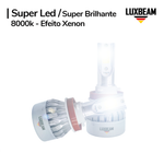 Kit 2 Super Led C6 Mini 30w 27.000lm 12v