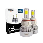 Kit 2 Super Led C6 Mini 30w 27.000lm 12v