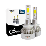 Kit 2 Super Led C6 Mini 30w 27.000lm 12v