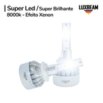 Kit 2 Super Led C6 Mini 30w 27.000lm 12v