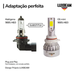Kit 2 Super Led C6 Mini 30w 27.000lm 12v