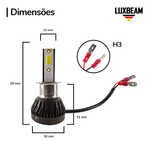 Kit 2 Super Led Nano Plus 30w 27.000lm 12v