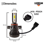 Kit 2 Super Led Nano Plus 30w 27.000lm 12v