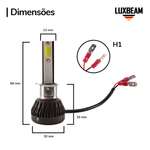 Kit 2 Super Led Nano Plus 30w 27.000lm 12v