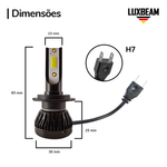 Kit 2 Super Led Nano Plus 30w 27.000lm 12v