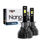 Kit 2 Super Led Nano Pro 50w 60.000lm 12v