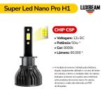 Kit 2 Super Led Nano Pro 50w 60.000lm 12v