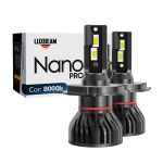 Kit 2 Super Led Nano Pro 50w 60.000lm 12v