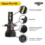 Kit 2 Super Led Nano Pro 50w 60.000lm 12v