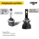 Kit 2 Super Led Nano Pro 50w 60.000lm 12v