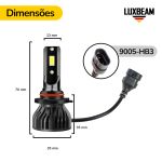 Kit 2 Super Led Nano Pro 50w 60.000lm 12v