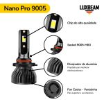 Kit 2 Super Led Nano Pro 50w 60.000lm 12v