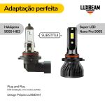 Kit 2 Super Led Nano Pro 50w 60.000lm 12v