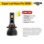 Kit 2 Super Led Nano Pro 50w 60.000lm 12v