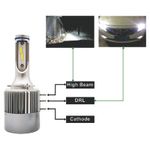 Kit 2 Lâmpada LED H15 12v 6500k