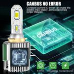 Kit 2 Lâmpada LED H15 Pro 12v 6500k