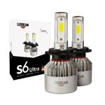 Kit 2 Super Led S6 Ultra 50w 60.000lm 12v