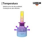 Kit 2 Super Led S6 Ultra 50w 60.000lm 12v