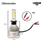 Kit 2 Super Led S6 Ultra 50w 60.000lm 12v