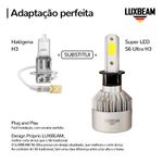 Kit 2 Super Led S6 Ultra 50w 60.000lm 12v