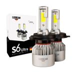 Kit 2 Super Led S6 Ultra 50w 60.000lm 12v