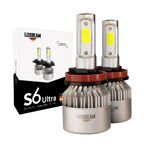 Kit 2 Super Led S6 Ultra 50w 60.000lm 12v