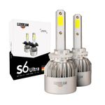 Kit 2 Super Led S6 Ultra 50w 60.000lm 12v