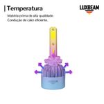 Kit 2 Super Led S6 Ultra 50w 60.000lm 12v