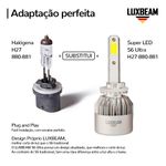 Kit 2 Super Led S6 Ultra 50w 60.000lm 12v