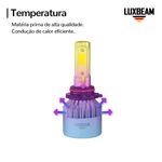 Kit 2 Super Led S6 Ultra 50w 60.000lm 12v