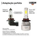 Kit 2 Super Led S6 Ultra 50w 60.000lm 12v