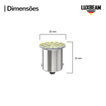 Lâmpada LED 1 Polo 22 SMD 1156 BA15s 12v