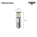 Lâmpada LED 1 Polo 45 SMD Canbus 1156 BA15s 12v 24v