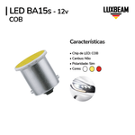 Lâmpada LED 1 Polo COB 1156 BA15s 12v