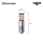 Lâmpada LED 1 Polo 45 SMD Canbus 1156 BAU15s 12v 24v