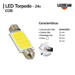 Lâmpada LED Torpedo COB 12v