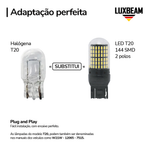 Lâmpada LED T20 2 Polos Canbus 144 SMD 12v